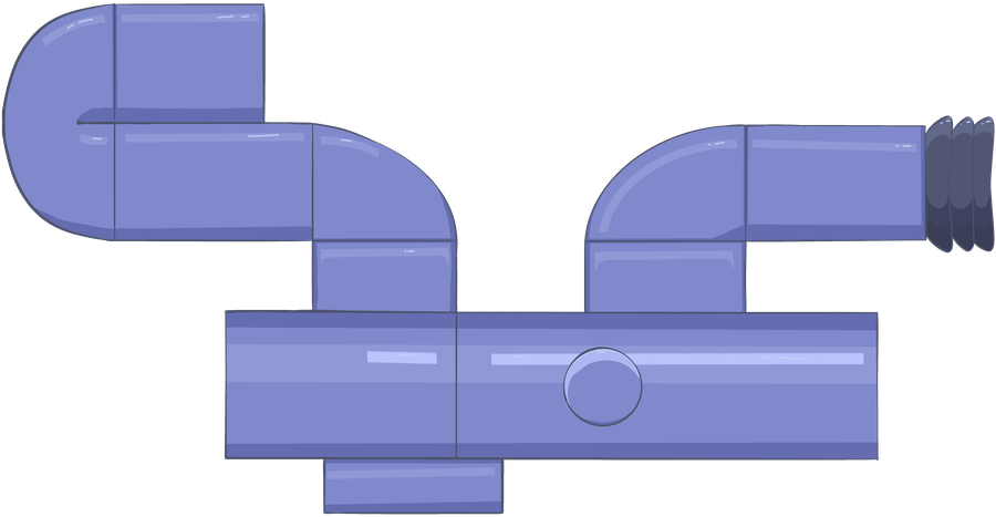 Map of the research station
